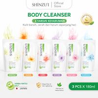 Gambar Shinzui Body Cleanser Sabun Cair Refill 180ml x 3 PCS Skin Lightening - Mencerahkan Kulit Lebih Sehat Bercahaya - Matsu dari Aki Murah Jakarta Kota Tangerang Selatan 1 Tokopedia