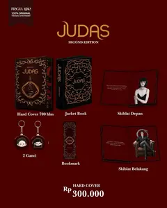 (BONUS GANCI/KALENDER) Novel Judas - Ezra San - Lovrinz