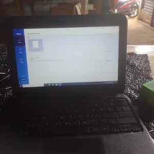 Laptop Series N21 RAM 4GB SSD 16GB Layar 11.6" Windows 10 Intel Celeron N2840 USB HDMI Webcam 720 Pixel Microsoft Office Termasuk Charger & Battery - Audio