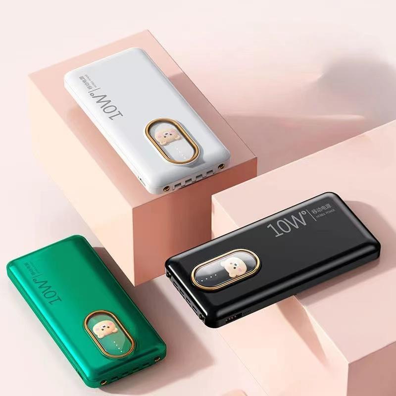 Product Introduction of Power Bank 30000 mAh Mini Kartun BeruangUkuran dengan 4 USB Pengisian Cepat SenteiLED Tampilan Cahava Power Bank Power BankEksternal Charger Ponsel Portabel untuk lOS /Android 34