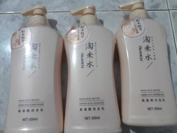 Product Review of [READY STOCK] 650ml OKANEN Japan Sakura Shampoo, Conditioner & Body Wash from E**a w**i 0