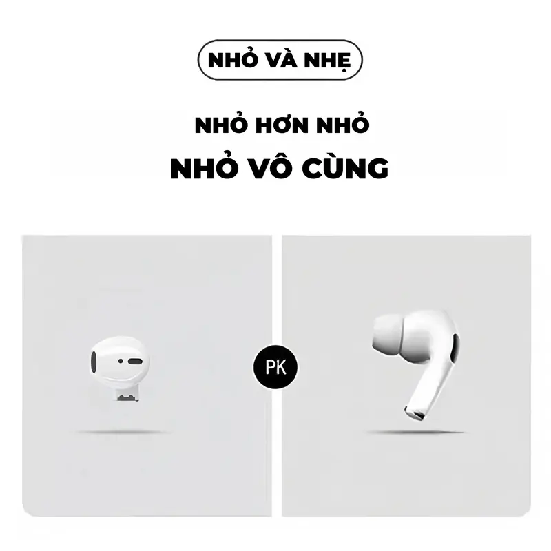 KEEP YOUNG Tai nghe PRO5S [2 Quà tặng miễn phí] 1 Nhãn dán hoạt hình+1 Bao tay chơi game, Âm thanh nổi mức HiFi, Micrô tích hợp, Chống nước iPX5, Điều khiển cảm ứng, Khử tiếng ồn cho iPhone và Andriod 6