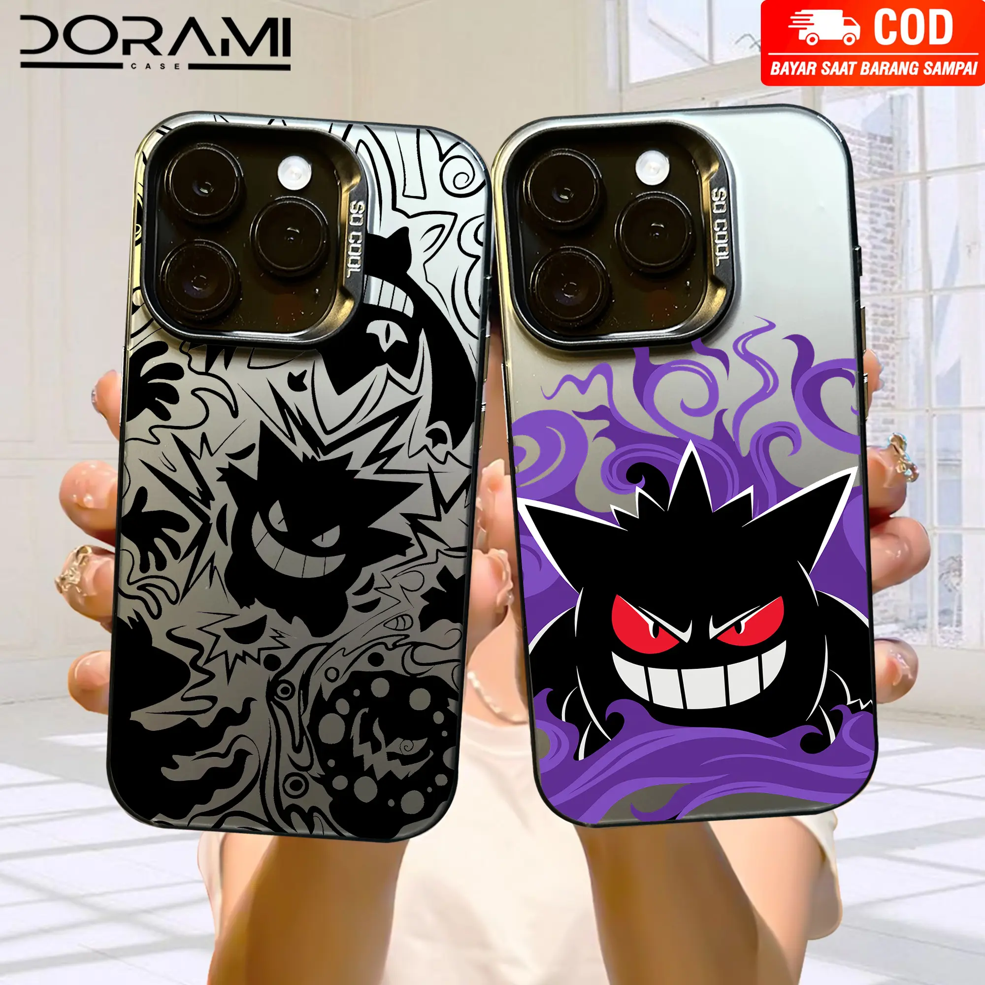 CASE ALL TYPE HP MOTIF MNSTR SO COOL HYBRID IMD PLATE HOLOGRAM PREMIUM MATE