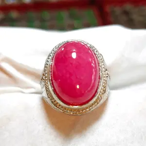 batu cincin ruby tanjania 1pcs