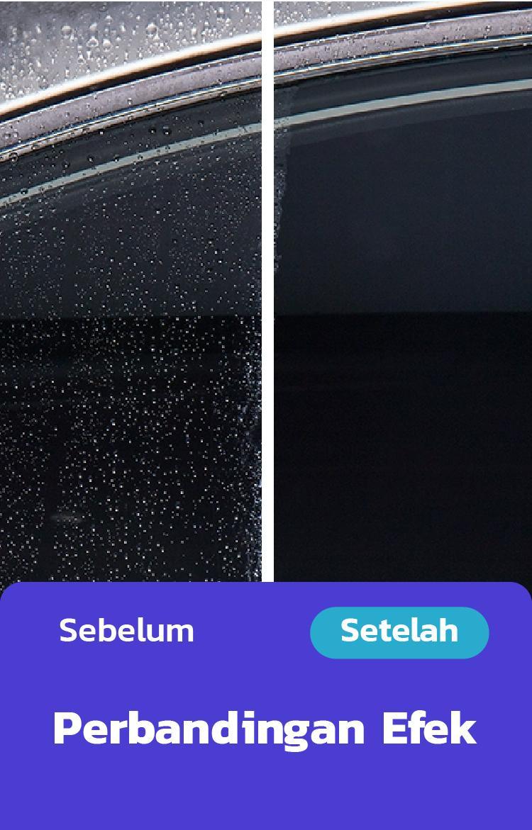 PenghilangNodaMinyakKaca/Pembersih kaca mobil/Penghilang lapisan minyak kaca/Perlengkapan perawatan mobil profesional/Semprot dan lap saja, efektif segera dalam 2 menit
