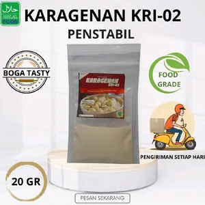 Karagenan KRI-02 Food Grade 20gr Pengenyal & Penstabil Bakso, Siomay, Pempek dll