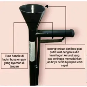 alat tanam biji bijian serbaguna