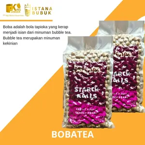 Bobatee Tappioca Pearl Boba Hitam 1 kg