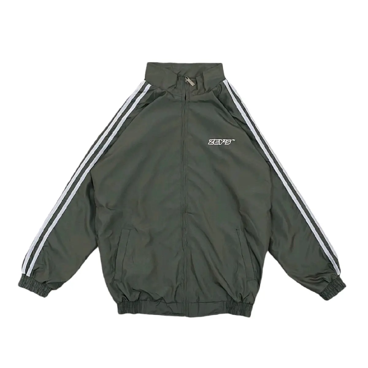Tracktop Zeys Variasi Linea Sport dua garis , Jaket Parasut Pria Wanita Stylish Sport Casual warna estetik