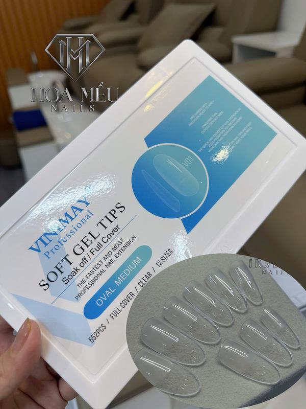  Móng úp Vinimay form gạo ngắn 552pcs 