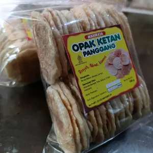 Opak Ketan Panggang Mahirasa Rasa Asin Cemilan Sehat Food