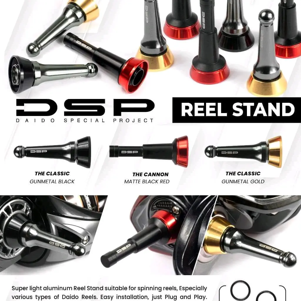 REEL STAND DAIDO DSP BAHAN ALUMUNIUM ALOY