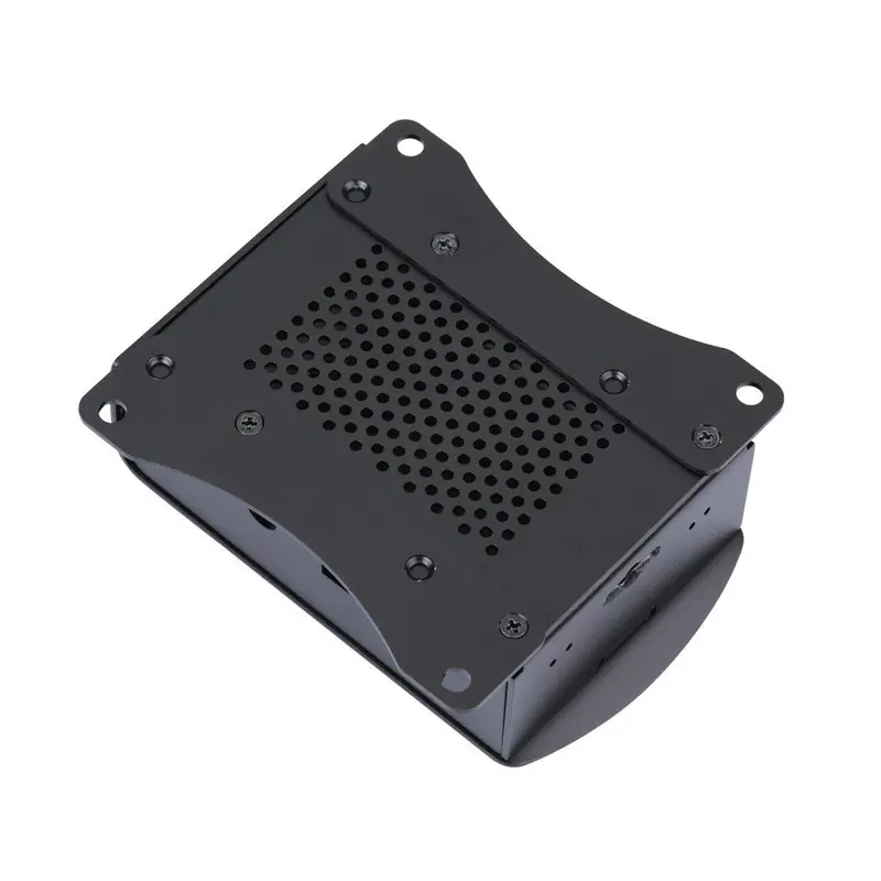 For  Pi 3 Model B+ Aluminum Case Metal Enclosure Silver SSS
