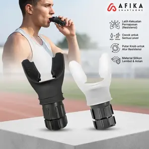Alat Bantu Latihan Pernapasan Portable Breathing Lung Trainer