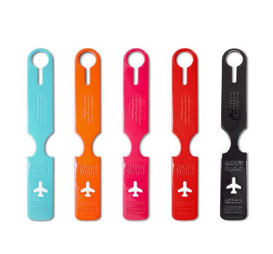 Product Introduction of 1/2pcs PVC Strip Luggage Tag Boarding Pass Portable Checked Pendant Luggage Case Anti-loss Tag Identification Tag Travel Accessory 4