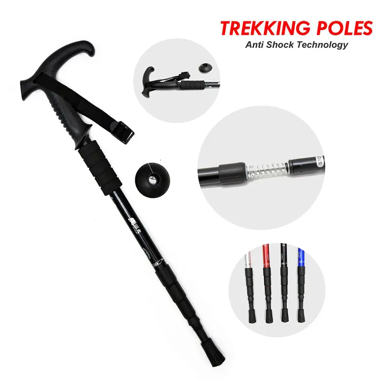 【LOWA】Tongkat Pendakian Gunung TP8101/Tiang Pelacak/Camping Outdoor Kualitas Import 2
