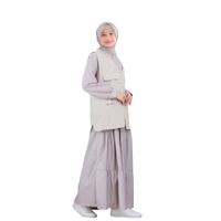 Gambar Lunangoofficial-Gamis outer Anak Kekinian Terbaru Premium LGA 888 Katun Muslim Simple Baju Basic Wanita Syari Katun Muslim - Abu Muda Hitam, M dari lunangoofficial Kota Administrasi Jakarta Selatan 2 Tokopedia