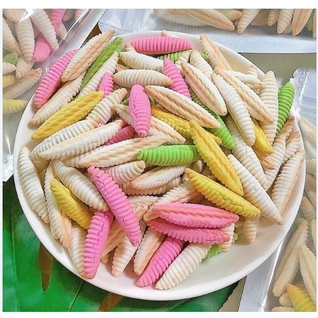 Bánh Đuông Bơ Sữa tuổi thơ túi 500g, bánh sùng hương vị tuổi thơ
