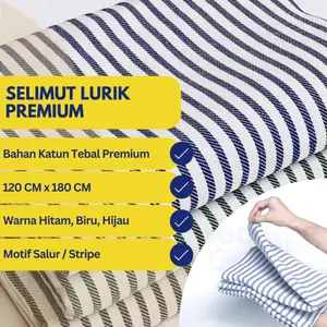 Bedding Depo Selimut Lurik / Salur Premium Ukuran 120X180