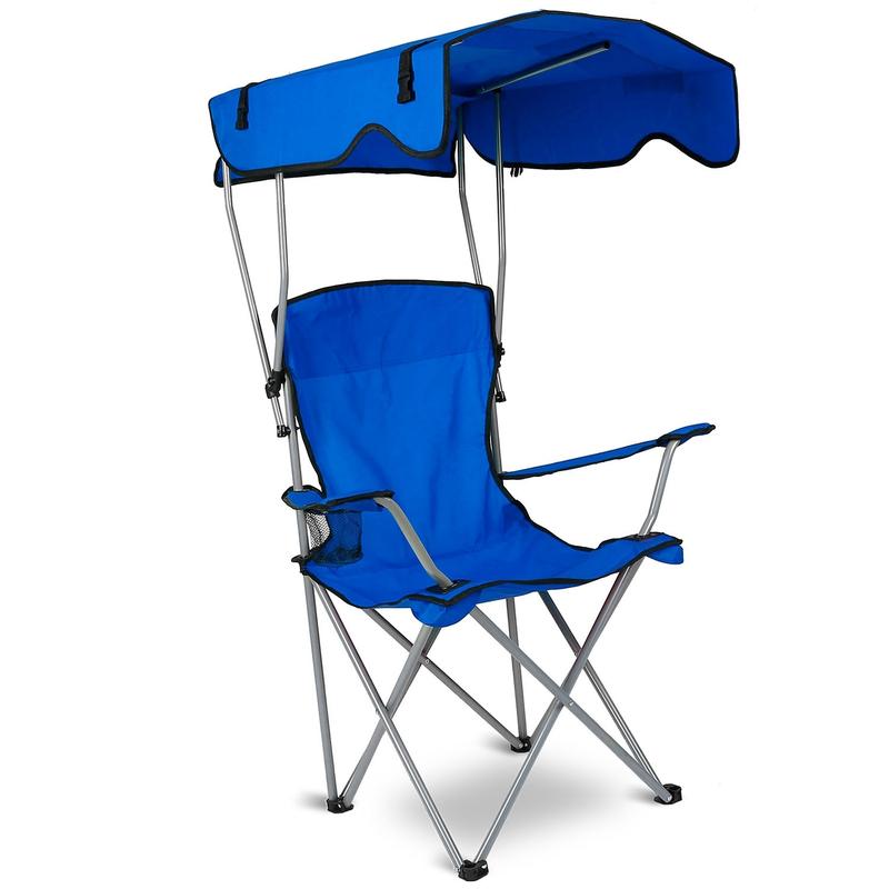 Folding chairs with canopy hotsell