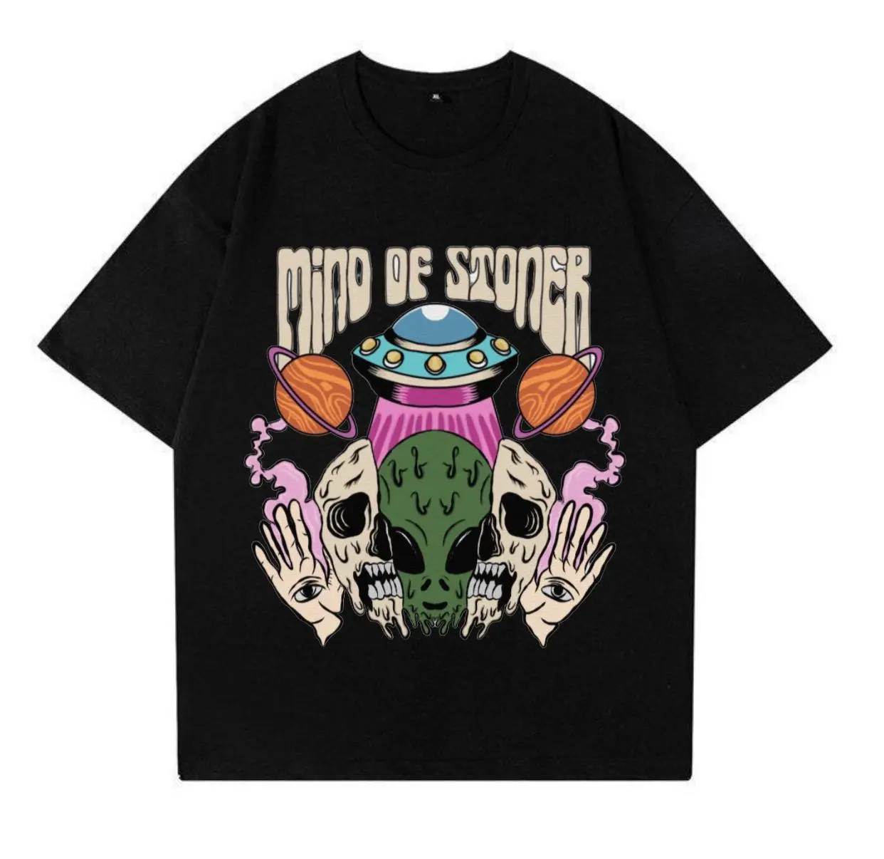 Tshirt Kaos Mind Of Stoner Baju Atasan Oblong Distro Katun Tc