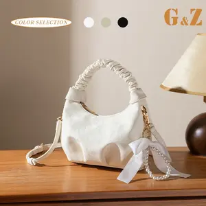 【G&Z】Glam Noir - Tas Tangan Pesta Mewah 2025 / Tas Selempang Kekinian / Sling Bag Leather / HandBag