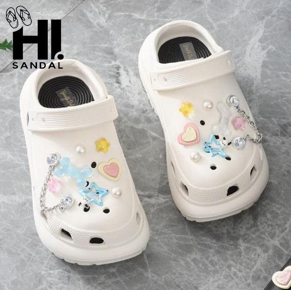 Sandal Baim Bangkok Eva Wedges Rubber / Sandal Wanita Wedges / Sandal Perempuan Jibbitz Classic / Sandal Baim Wanita Wedges / Sandal Eva Rubber Wanita / Sandal Wedges Import Wanita / Sandal Slop Wedges Wanita Perempuan / Sandal Baim Bakpao Slop Wedges 5