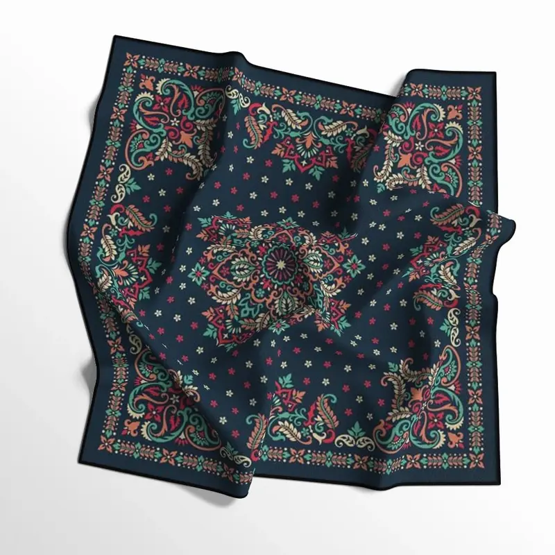 LP Bandana Dikta Sapu Tangan Multifungsi Motif Paisley Merah skena accessories 3