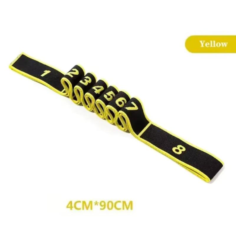 Resistance Band 8 Loops ZJ202 Multifungsi untuk Yoga, Pilates, dan Latihan Otot - Panjang 90 cm 5