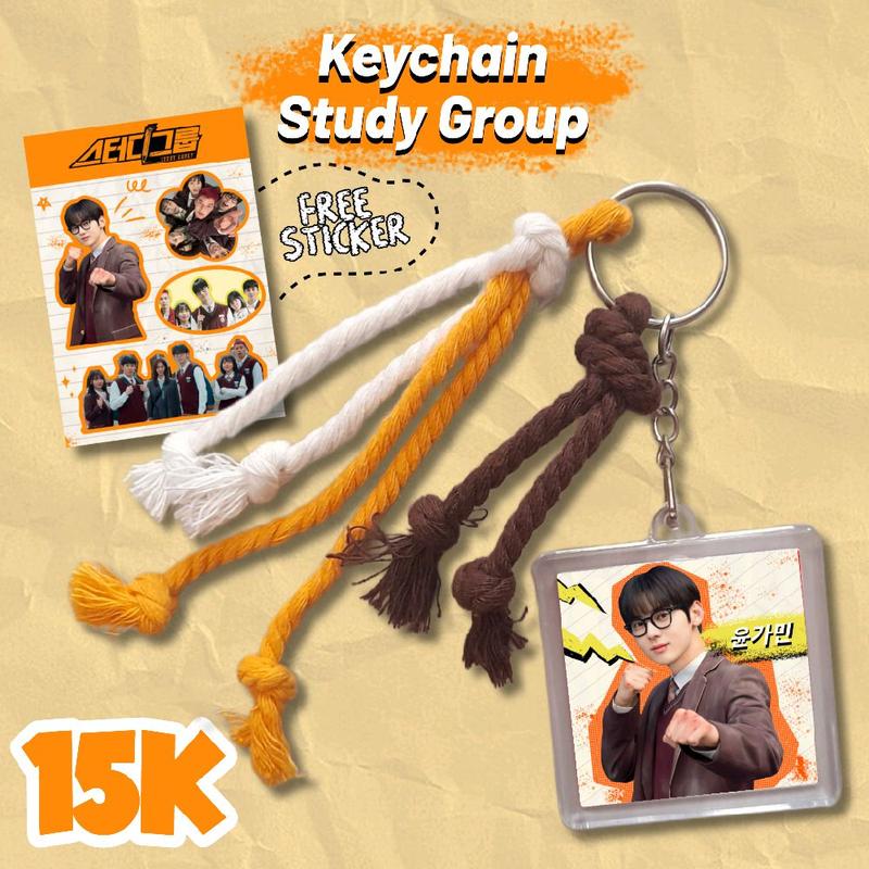 Keychain Bagcharm Study Group Kdrama 0