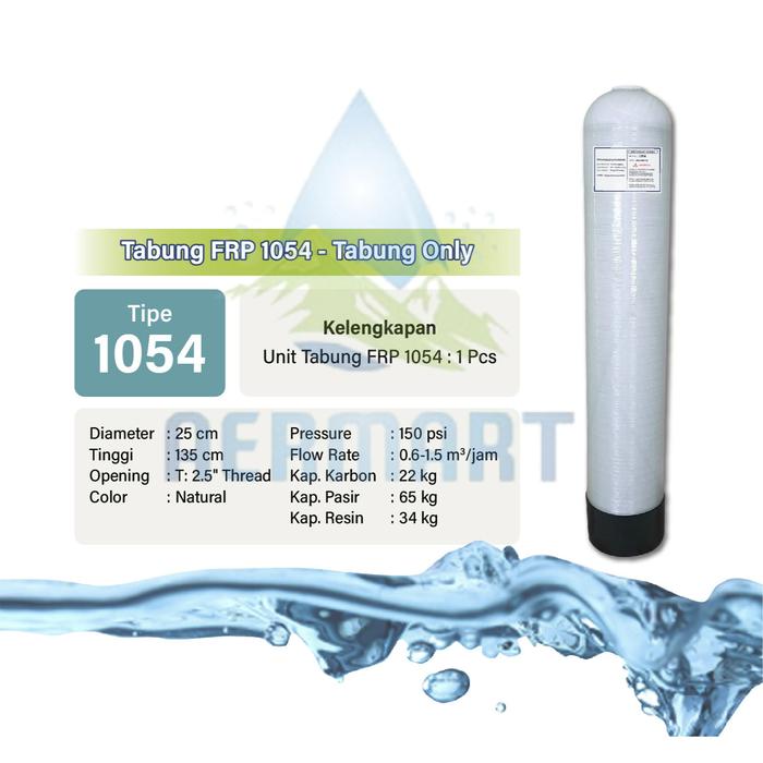 Gambar Tabung Filter Air FRP 1054 dari Aermart Tokopedia Kota Surabaya 5 Tokopedia
