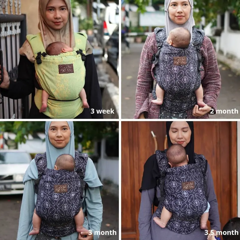 WCSSC Ultimo Cuddleme gendongan depan bayi Gendong Hipseat 3