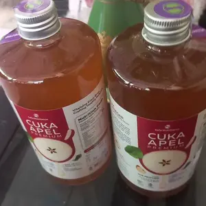Cuka Apel Organik With Mother 750ml - 1.000 ml dengan Inang Cuka