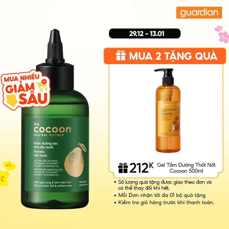  Nước Dưỡng Tóc Tinh Dầu Bưởi Cocoon 140Ml 