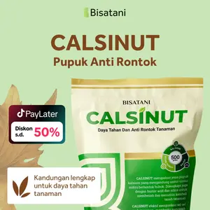 Calsinut - Anti Rontok dan Pelebat Daun Bunga Tanaman Organik