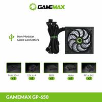 Gambar Gamemax GP-650 Value Gaming Power Supply dari Gamemax Indonesia Kota Administrasi Jakarta Pusat 4 Tokopedia