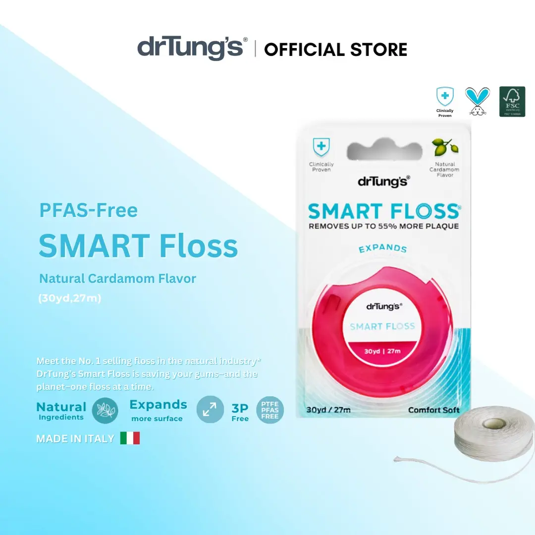 DrTung's Smart Dental Floss 27m - Natural Ingredients