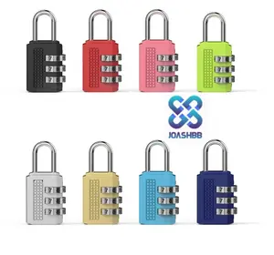 Gembok Mini Kombinasi 3 Kode Resettable / Number Lock Koper Minimalis / Gembok Koper / Laci / Lemari.
