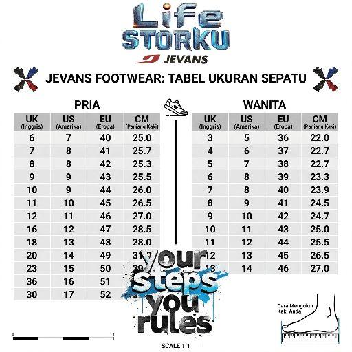 Sepatu Jevans 720-848 Sneakers outdoor Terbaru dengan Bahan Premium Autsol Slip  Pria Wanita Casual running Kasual Lari Olahraga Hitam Shoes Mall