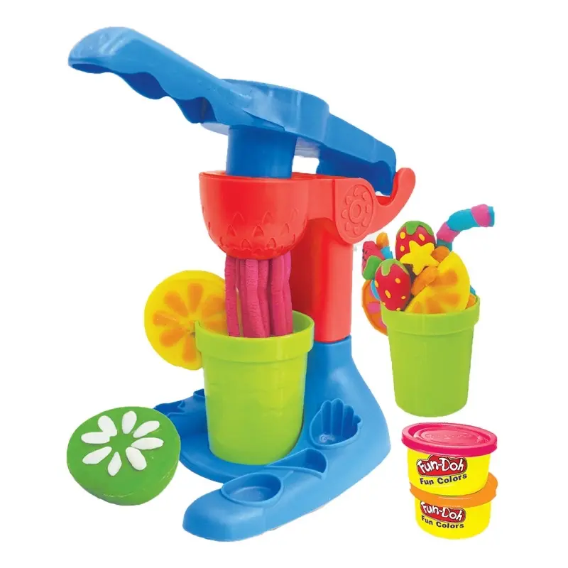 [COD] FUNDOH JUICER MINI MAINAN ANAK SATU SET CETAKAN JUS BUAH PERAS MAINAN ANAK PLASTISIN MALAM CLAY KREATIF 3