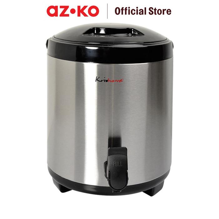Gambar AZKO Kris 7.5 Liter Dispenser Minuman Vacuum Flask Stainless Steel - Silver Termos Dispenser Teko Panas Wadah Minuman Drink Dispenser Perlengkapan Acara dari AZKO ID Kota Administrasi Jakarta Utara Tokopedia