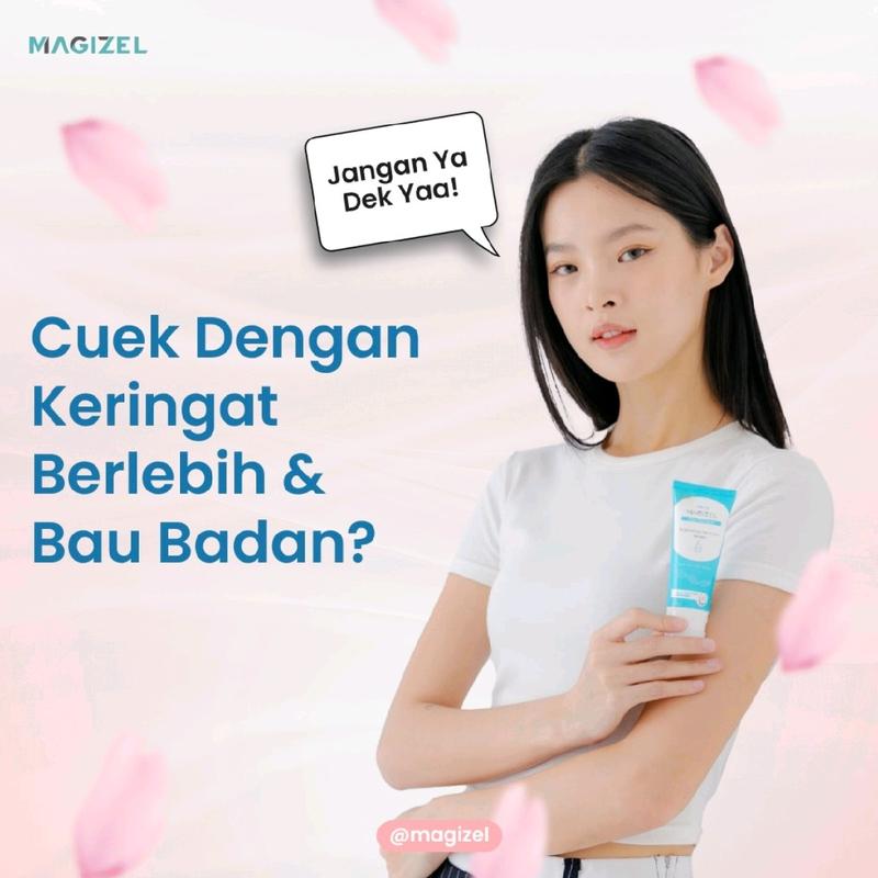MAGIZEL DNA SALMON BRIGHTENING DEODORANT SERUM Antipespirant Niacinamide Lemon Bau Ketiak Pencerah 7
