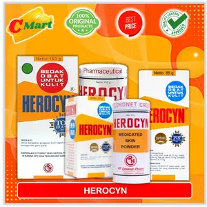 Herocyn Bedak Biang Keringat 50gr & 85gr & 150gr - Bedak Gatal Anti Bakteri - Herocin - CMart