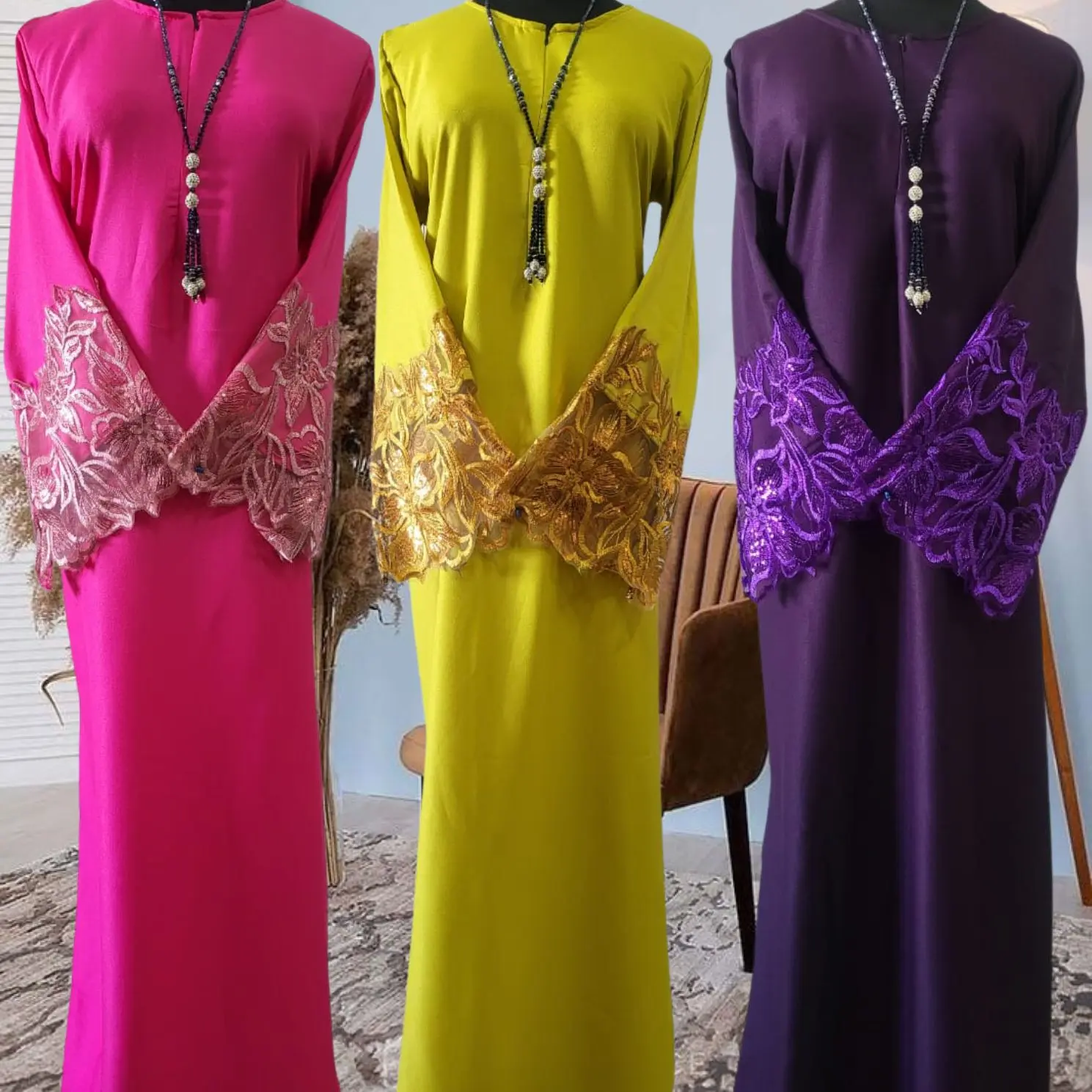 DAISY  ABAYA   LACE   004