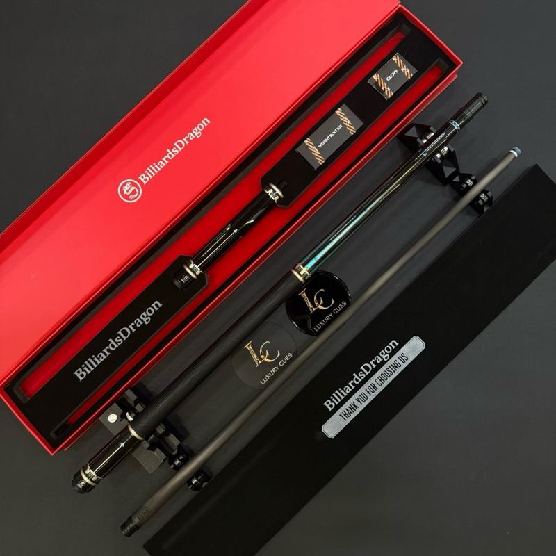 Cơ/Gậy Bida Lỗ/Pool Full Carbon Dragon Legend LD-BL2 (Kèm Đầy Đủ Phụ Kiện)