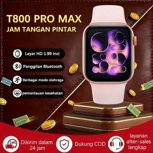 MARQ Jam Tangan Pintar Layar HD Selalu Nyala Tampilan Jernih Mendukung Panggilan Bluetooth