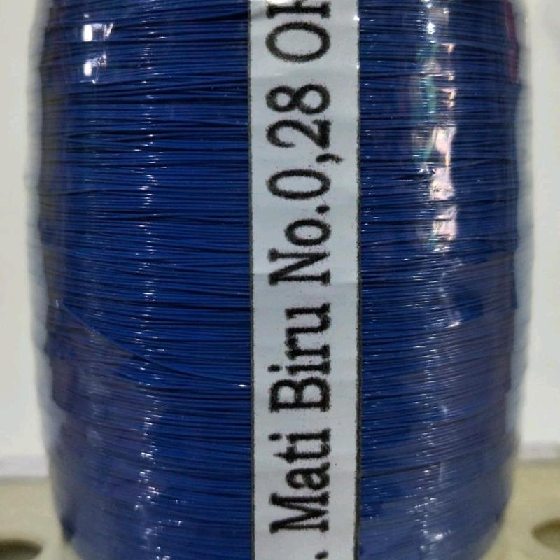 SENAR MATOT ORIGINAL WARNA BIRU SIZE ,O28 Badminton Raket 0