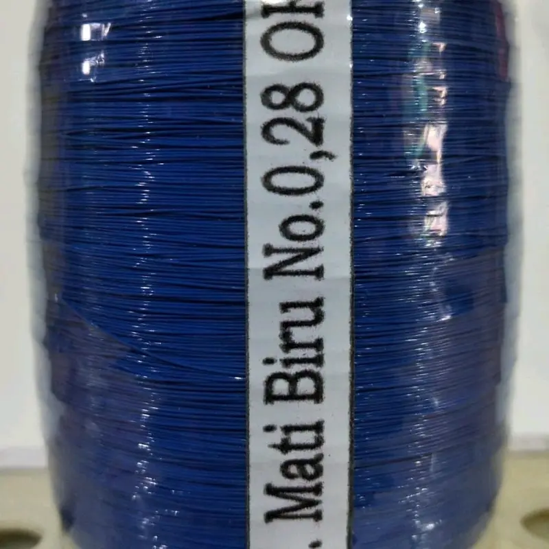 SENAR MATOT ORIGINAL WARNA BIRU SIZE ,O28 Badminton Raket 0