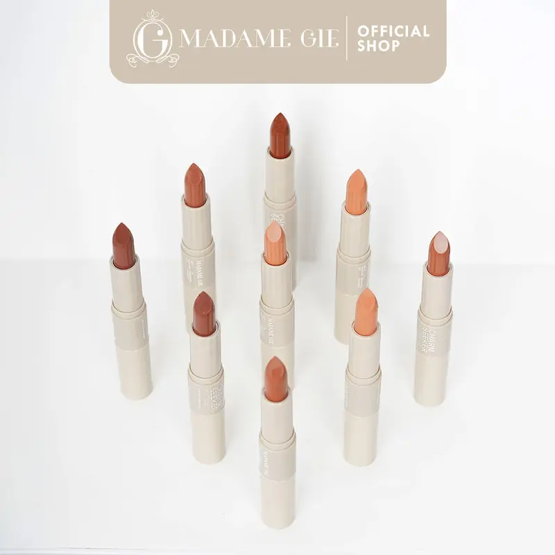 Madame Gie Charmseeker 2in1 Ombre - Make Up Lipstick Lip Matte Cream 3