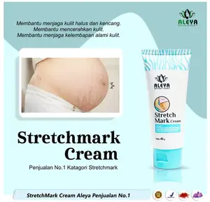 Cream Penyamar Stretchmark Aleya - Memudarkan Stretchmark pada Kulit Kering